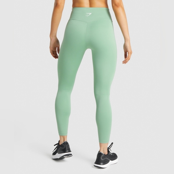 Green Gymshark Training Leggings M - Picture 2 of 10